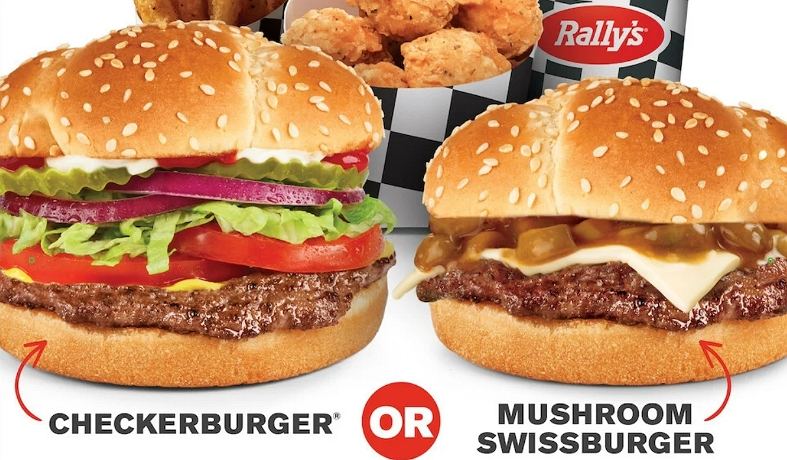 Mushroom Swiss Burger Joins Checkers & Rally’s